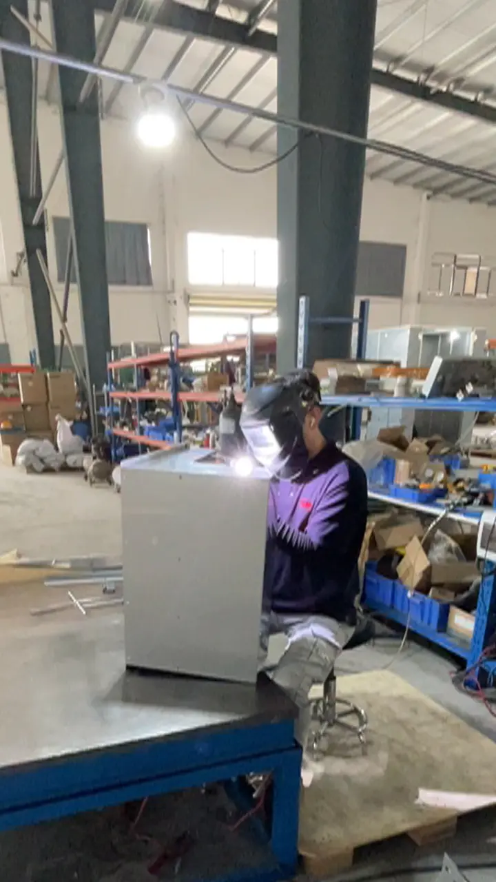 Welding and finishing