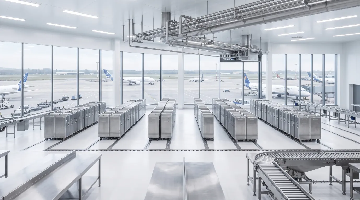 Airline Catering Trolley Washer